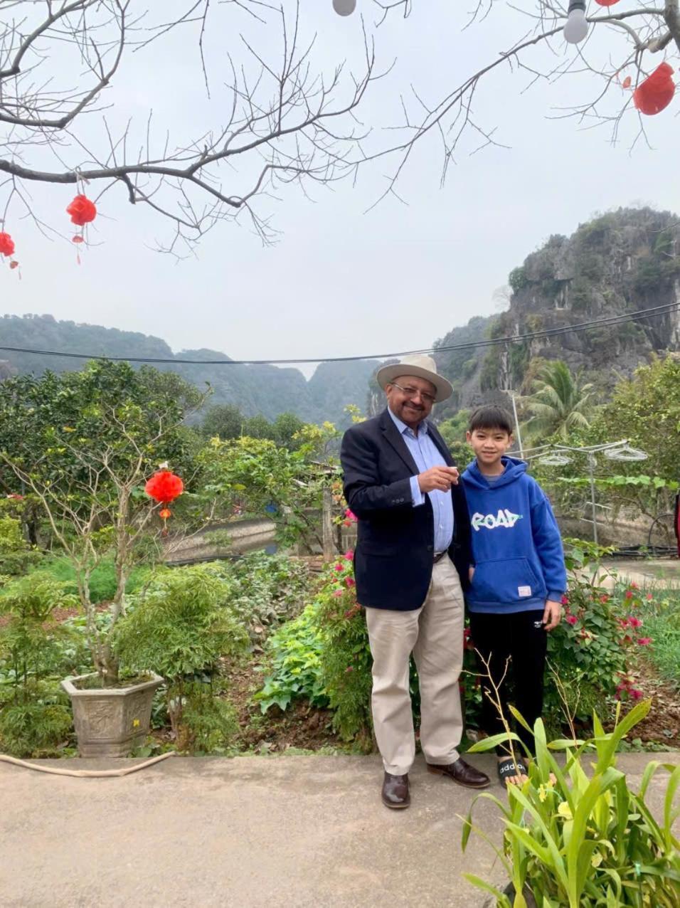 Blue Garden Homestay 宁平 外观 照片