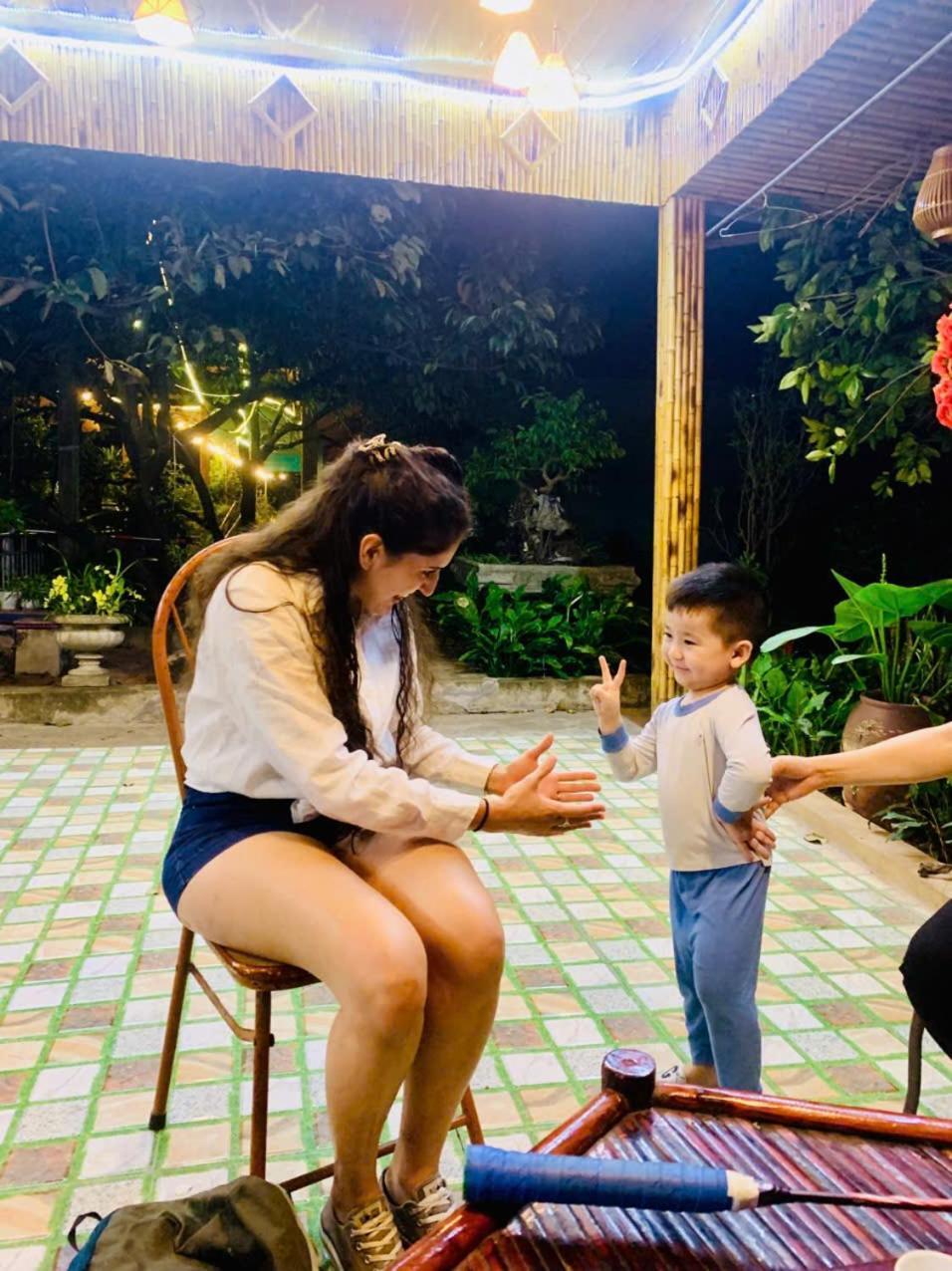 Blue Garden Homestay 宁平 外观 照片